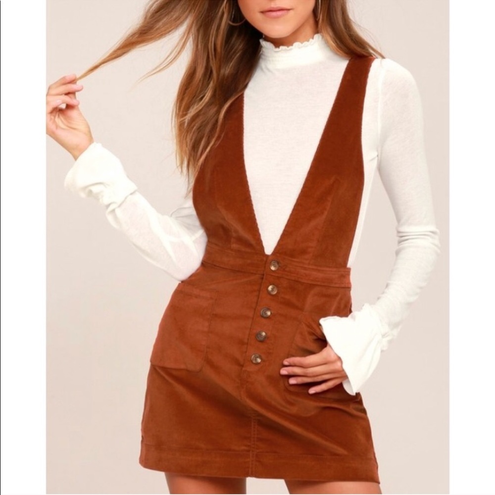 Free People Old School Love Jumper - Rust